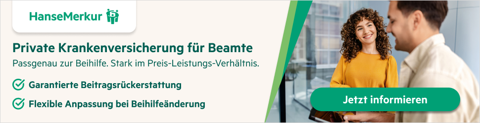 HanseMerkur - Private Krankenversicherung für Beamte