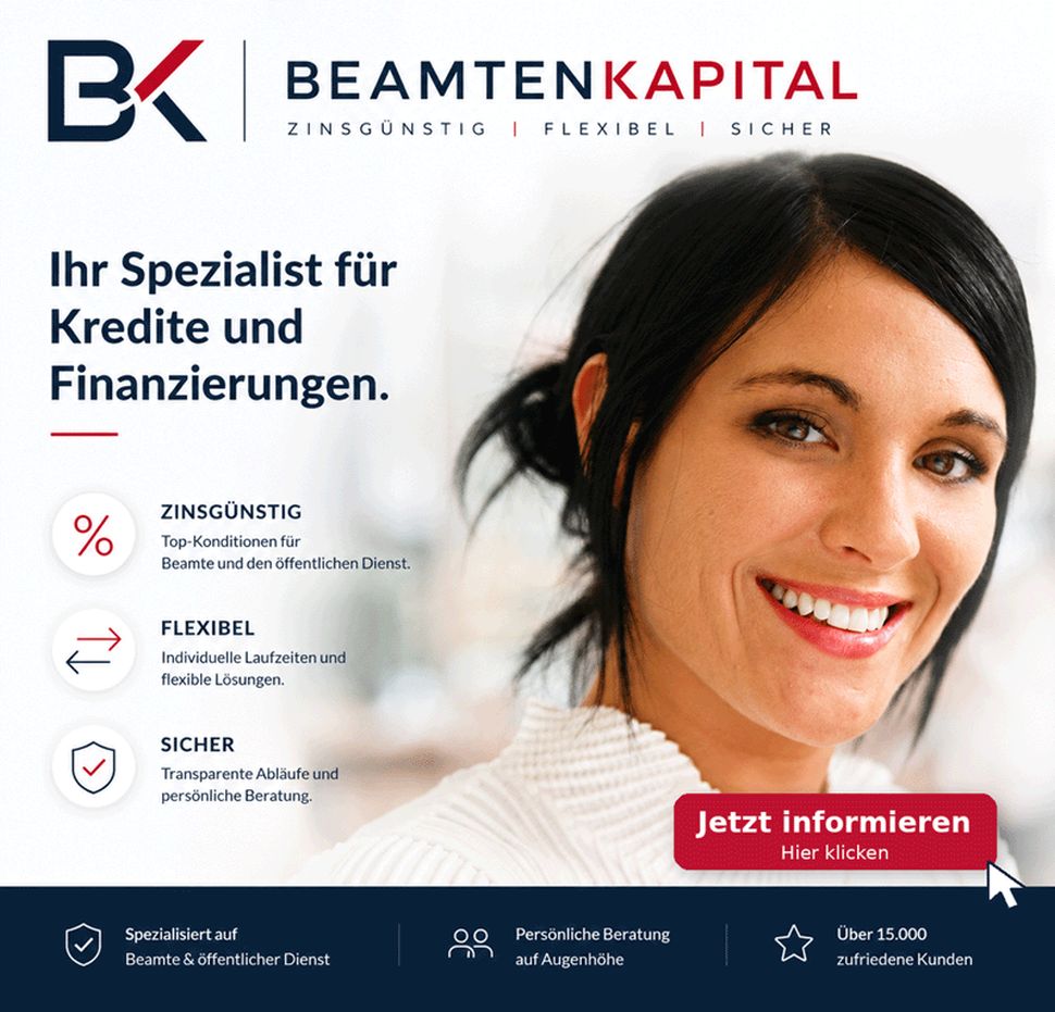 BeamtenKapital – Kredite und Finanzierungen für Beamte und Angestellte